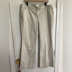 Ann Taylor LOFT Marissa pants khaki Size 16